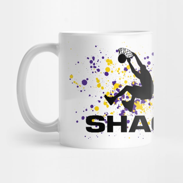 Shaq Laker Purple and Gold by MrPhilFox